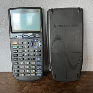 Texas Instruments TI-83 Plus‎ Black Graphing Calculator w/ Cover Tested Working